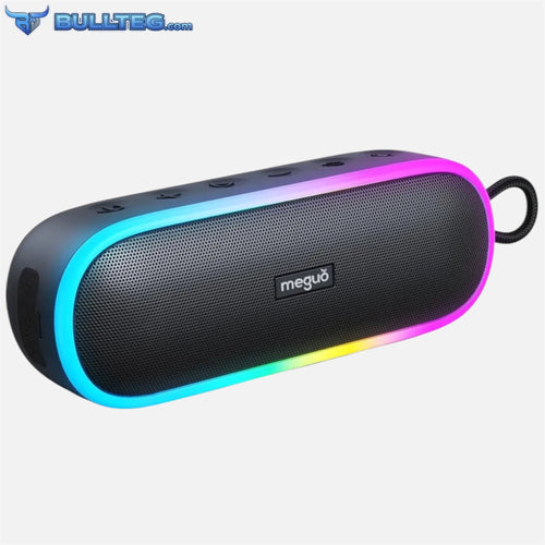 Bocina Bluetooth Portátil 20W Meguo A15 Pro RGB Resistente al Agua IPX7