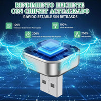 Adaptador CarPlay y Android Auto Inalámbrico 2 en 1