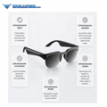 Gafas Inteligentes Lotfits Bluetooth 5.4 ñpara Música y Llamadas Manos Libres