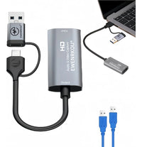Capturadora de Video HDMI a USB 3.0 1080p 60FPS Entrada 4K