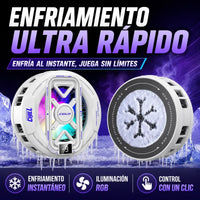 Enfriador para Celular Gamer RGB Magnético USB-C 15W