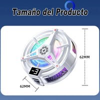 Cooler para Celular USB con Ventilador y 3 Velocidades