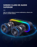 Altavoz Bluetooth Portátil Meguo A15pro De 20 W, Ipx7 Y Rgb