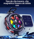 Cooler Gamer Ventilador Enfriador Magnético Universal Para Celular