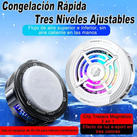 Cooler Magnético para Celular Gamer con Refrigeración RGB