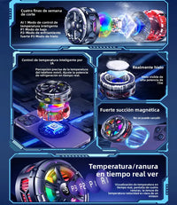 Enfriador para Celular Gamer Magnético con Refrigeración TEC