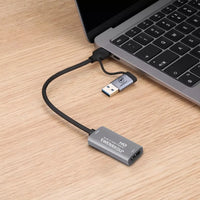 Capturadora de Video HDMI a USB 3.0 1080p 60FPS Entrada 4K