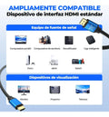 Cable Hdmi 3m 4k Alta Calidad Y Duradero Genérico