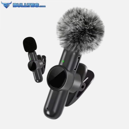 Micrófono Lavalier Inalámbrico para iPhone y Android con Reducción de Ruido