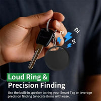 Localizador Bluetooth Compatible con Apple Buscar para Llaves y Equipaje