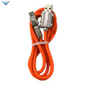 Cable de datos tipo C de 1.5m Articulable Apple Android tipo C Carga Rápida,